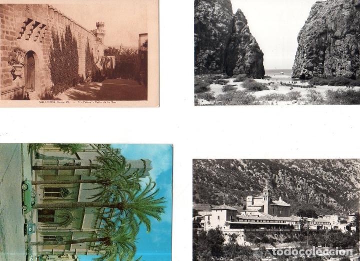 Postales: LOTE DE 4 POSTALES DE MALLORCA. - Foto 1