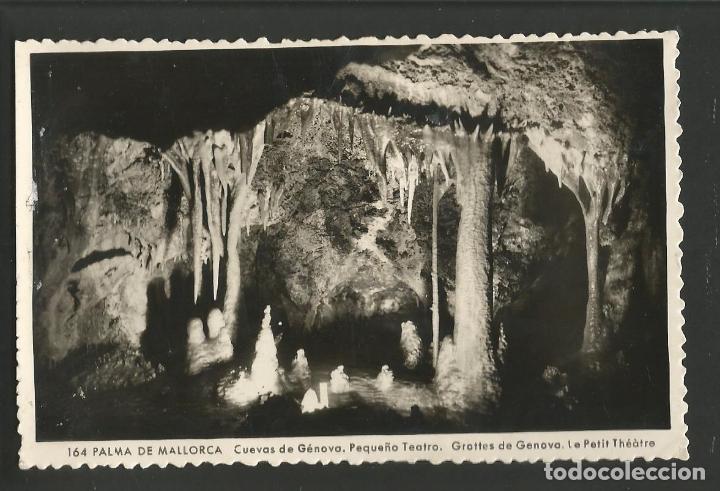Postkarten: PALMA DE MALLORCA-CUEVAS DE GENOVA-PEQUE&Ntilde;O TEATRO-POSTAL ANTIGA-(57.735)