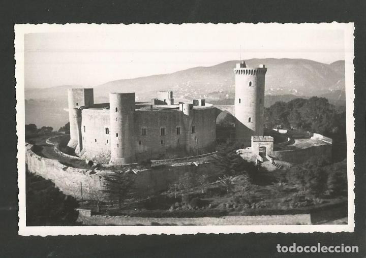 Postkarten: PALMA DE MALLORCA-VISTA AEREA DEL CASTILLO DE BELLVER-FOTO BALEAR-POSTAL ANTIGUA-(57.984)