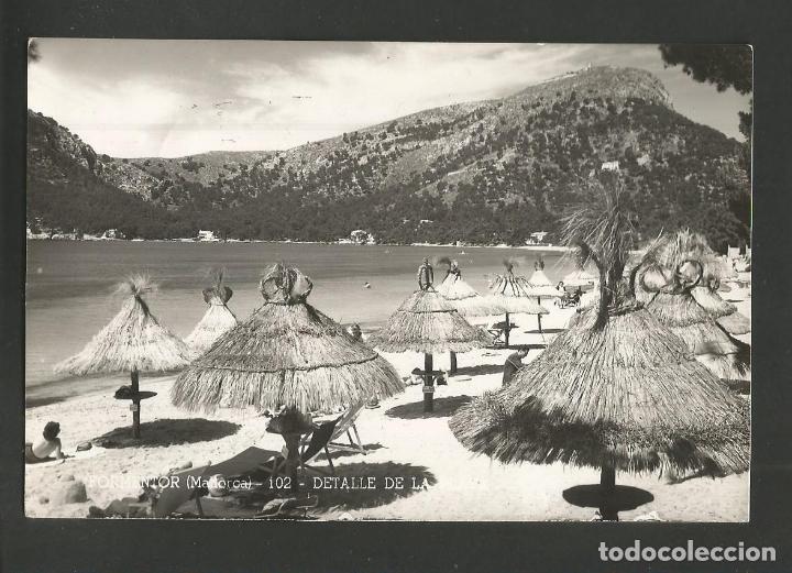 Postkarten: FORMENTOR-DETALLE DE LA PLAYA-102-J.VENY-POSTAL ANTIGUA-(58.001)