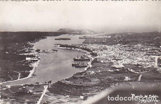 Postales: POSTAL PUERTO DE MAHON MENORCA - Foto 1