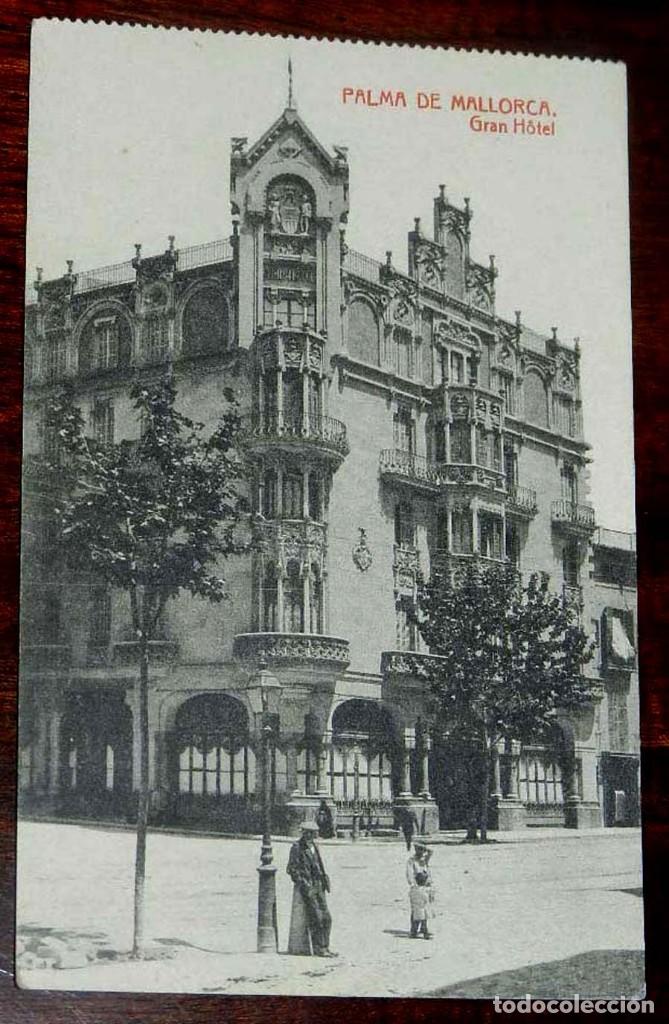 Postkarten: POSTAL DE PALMA DE MALLORCA, GRAN HOTEL, EDITOR THOMAS, NO CIRCULADA.