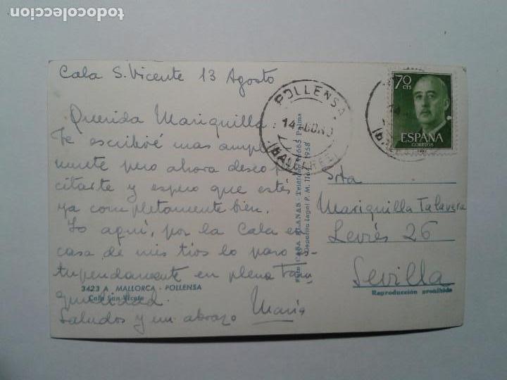 Postales: POSTAL. MALLORCA. CASA PLANAS - Foto 2