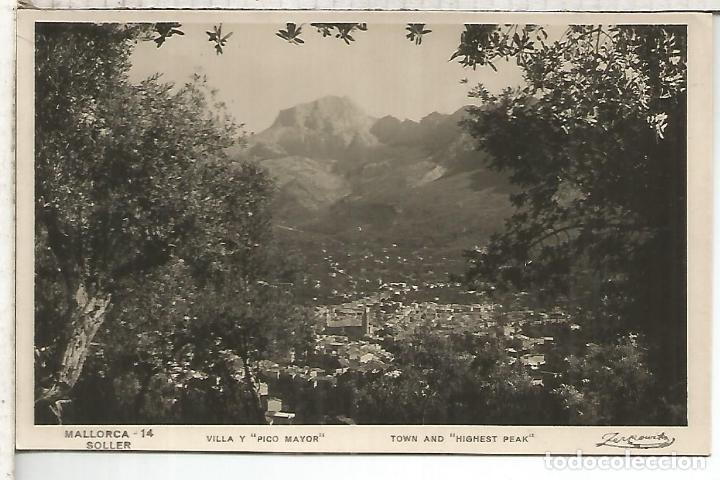 Postales: MALLORCA SOLLER SIN ESCRIBIR - Foto 1