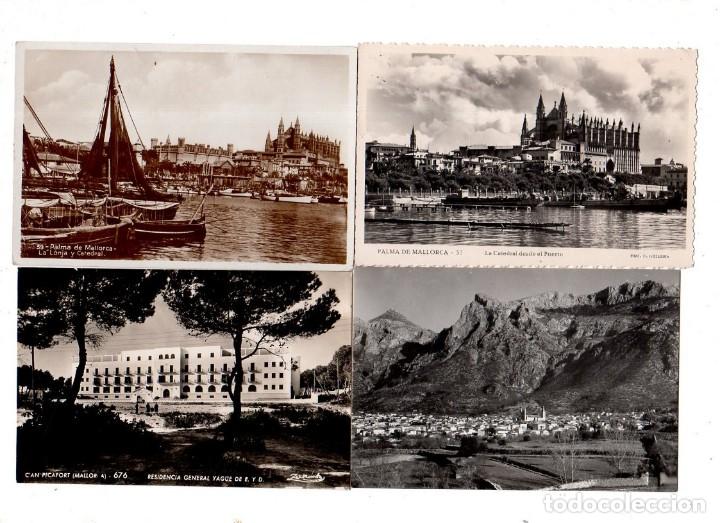 Postales: LOTE DE 4 POSTALES DE MALLORCA. - Foto 1