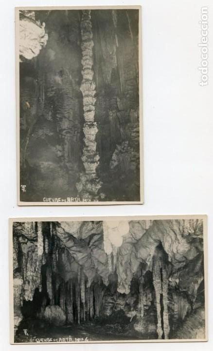 Postales: DOS POSTALES DE MALLORCA (Cuevas de Art&aacute;) - Foto 1