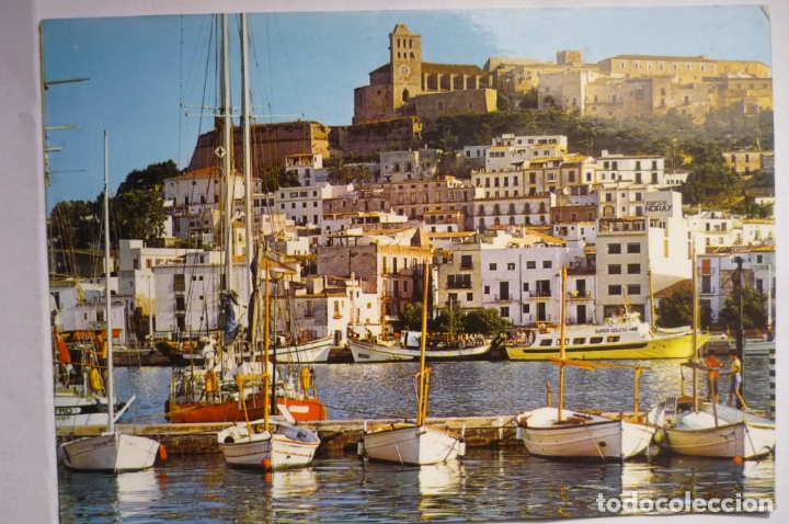 Postales: postal ibiza.-circulada