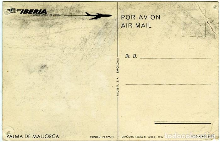 Postales: PALMA DE MALLORCA. Sin circular. Ed. RIEUSSET. - Foto 2