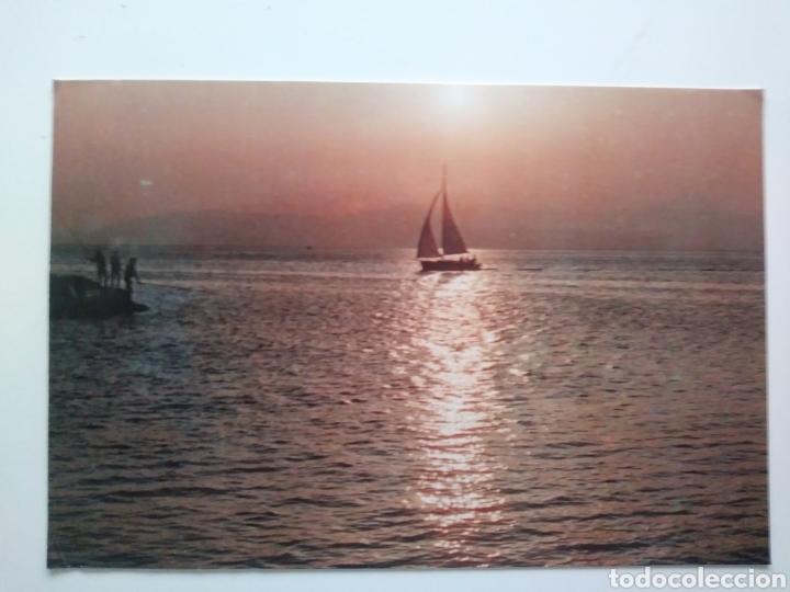 Postales: Mallorca:puesta de sol.circulada. - Foto 1