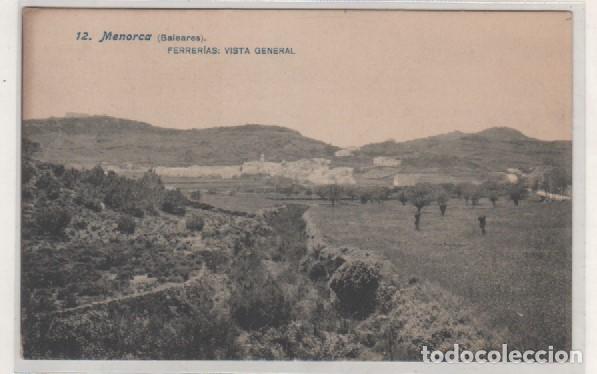 Postais: 12 Menorca Baleares. Ferrer&iacute;as vista general. Fot Lacoste. Sin circular.