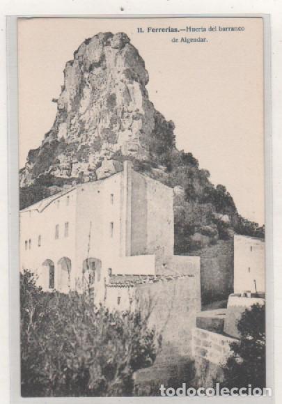 Postais: 11 Menorca Baleares. Ferrer&iacute;as Huerta del barranco de Algendar Fot Lacoste. Sin circular.