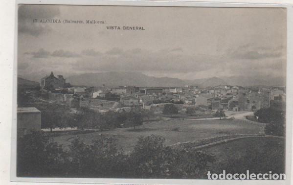 Cartoline: 17 Alcudia Baleares Mallorca. Vista general. Fot Lacoste. Sin circular.
