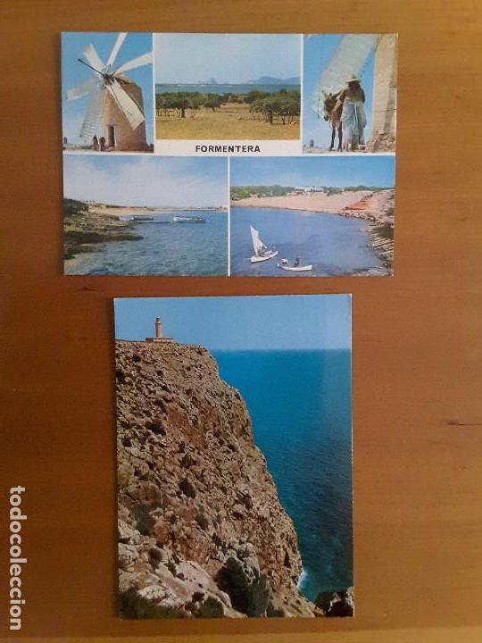 Postales: DOS POSTALES FORMENTERA - Foto 1