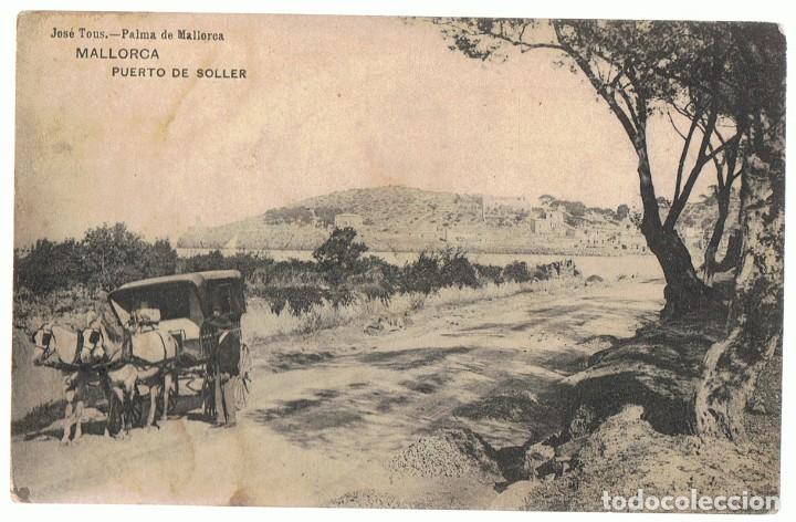 Postales: POSTAL MALLORCA PUERTO DE SOLLER - Foto 1