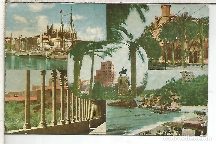 Postales: PALMA MALLORCA ESCRITA - Foto 1
