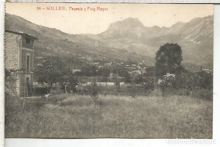 Postales: SOLLER MALLORCA SIN ESCRIBIR - Foto 1