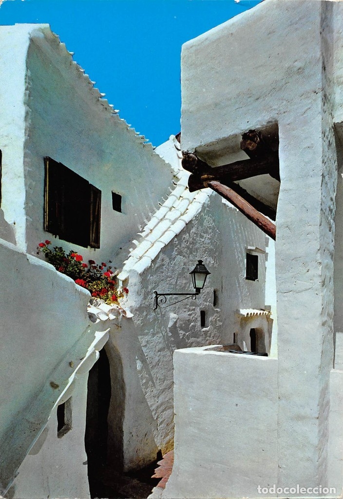 Postales: BINIBECA (MENORCA).- POBLADO DE PESCADORES - Foto 1