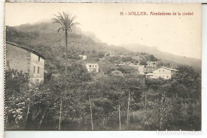 Postales: BALEARES SOLLER SIN ESCRIBIR - Foto 1