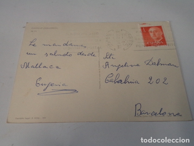 Postales: MALLORCA - POSTAL MAGALUF - Foto 2