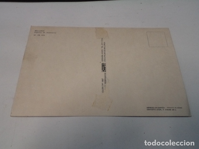 Postales: MALLORCA - POSTAL PUERTO DE ANDRAITX - Foto 2