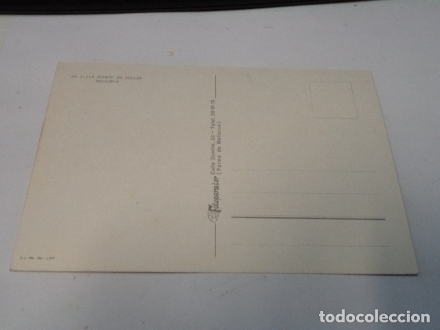 Postales: MALLORCA - POSTAL PUERTO DE S&Oacute;LLER - Foto 2