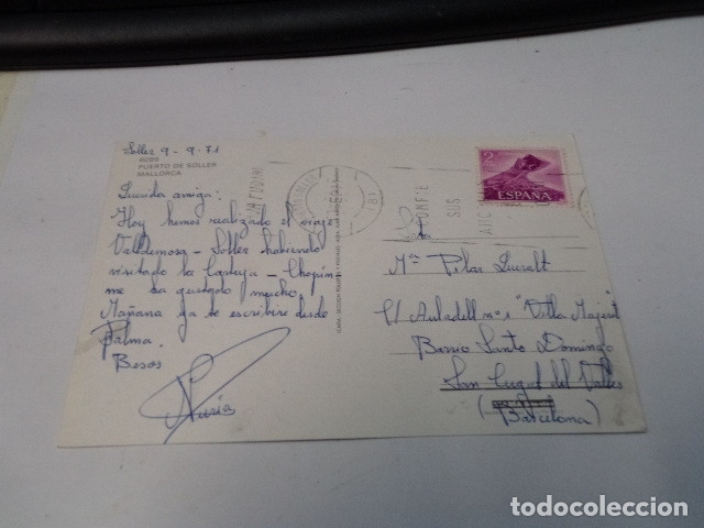 Postales: MALLORCA - POSTAL PUERTO DE S&Oacute;LLER - Foto 2