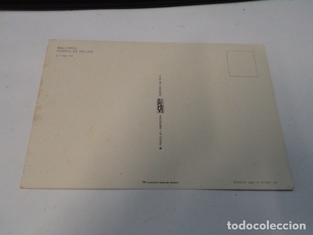 Postales: MALLORCA - POSTAL PUERTO DE S&Oacute;LLER - Foto 2
