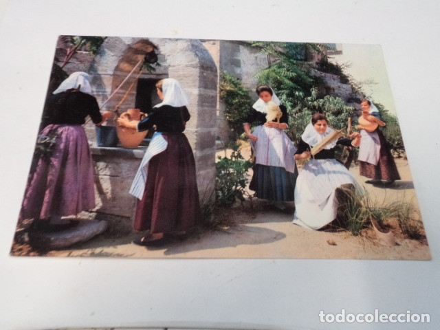 Postales: MALLORCA - POSTAL SON SERVERA - ESCENA T&Iacute;PICA - Foto 1