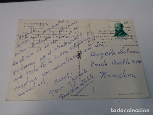 Postales: MALLORCA - POSTAL PALMA - Foto 2