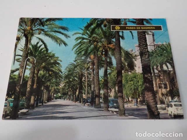 Postales: MALLORCA - POSTAL PALMA - PASEO DE SAGRERA - Foto 1