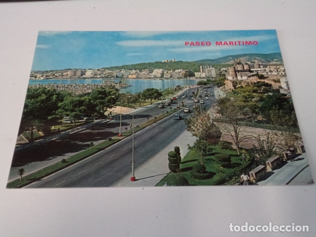 Postales: MALLORCA - POSTAL PALMA - PASEO MAR&Iacute;TIMO - Foto 1