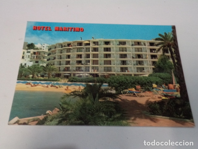 Postales: IBIZA - POSTAL FIGUERETAS - HOTEL MAR&Iacute;TIMO - Foto 1