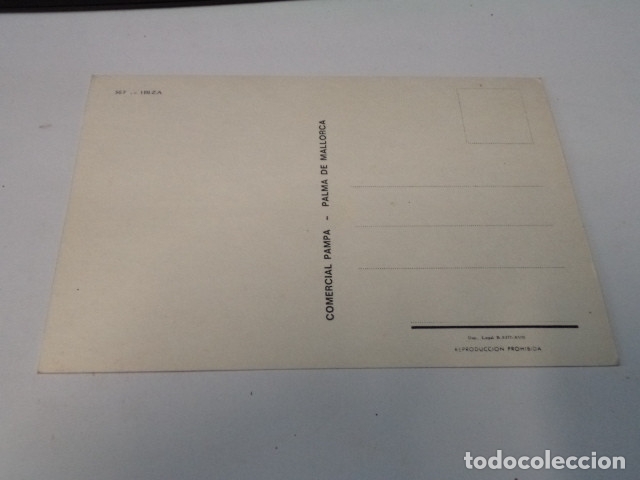 Postales: IBIZA - POSTAL IBIZA CIUDAD - Foto 2