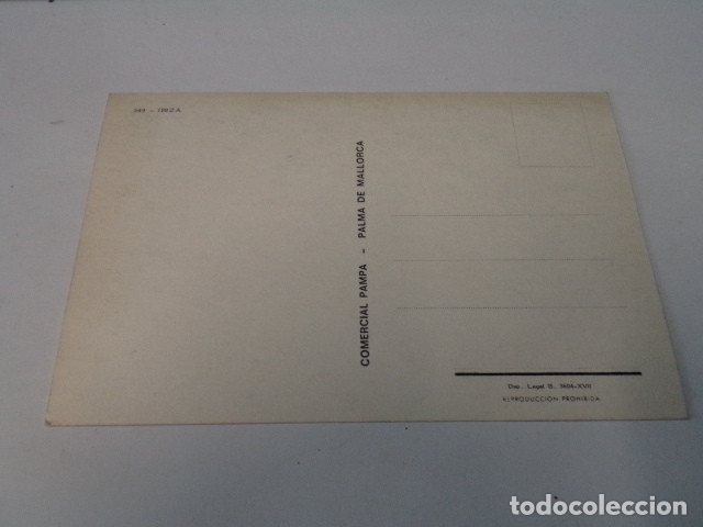 Postales: IBIZA - POSTAL IBIZA CIUDAD - Foto 2