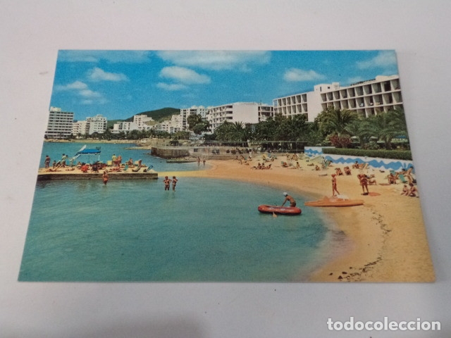Postales: IBIZA - POSTAL PLAYA LOS MOLINOS - Foto 1