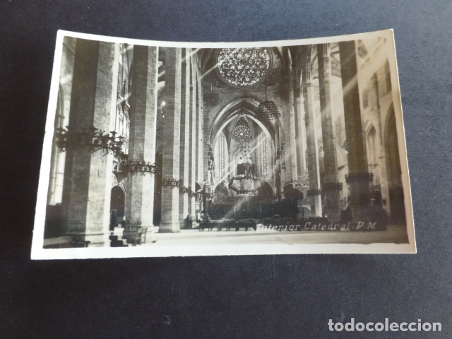 Postales: PALMA DE MALLORCA INTERIOR DE LA CATERAL - Foto 1