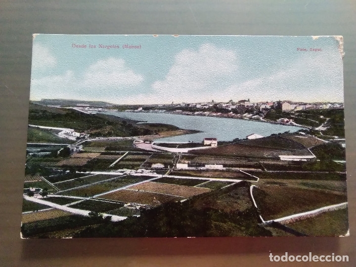 Postales: POSTAL MAHON DESDE LOS NERGELES - Foto 1