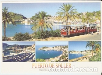 Postales: Postal Mallorca. Puerto de Soller. ref. 73-195 - Foto 1