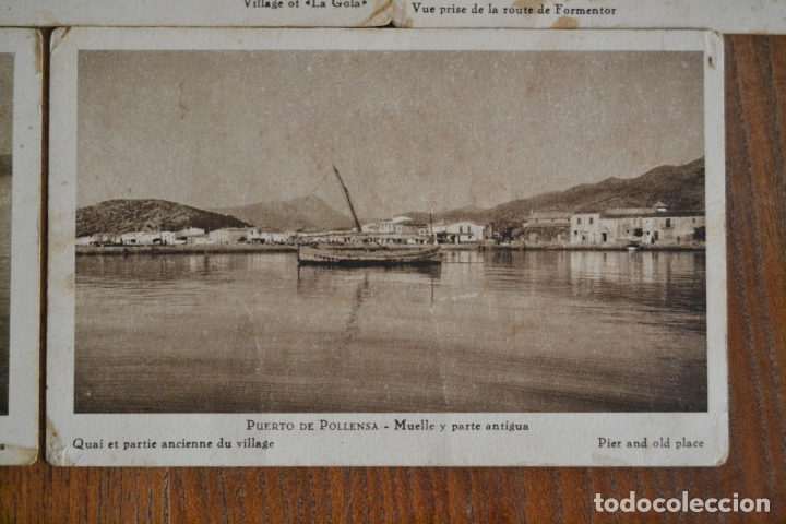Postales: LOTE DE 14 POSTALES DE POLLENSA - MALLORCA * PUERTO * COLECCION BESTARD - Foto 3 - 177870107