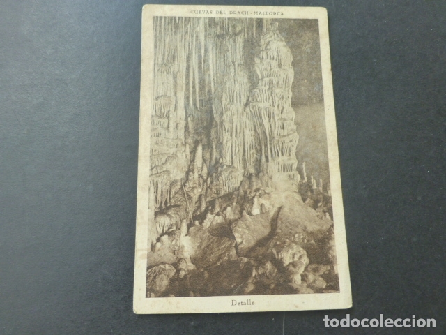 Postales: CUEVAS DEL DRACH MALLORCA DETALLE - Foto 1