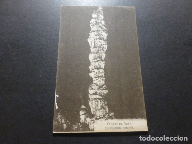 Postales: CUEVAS DE ART&Aacute; MALLORCA ESTALAGMITA NOTABLE - Foto 1
