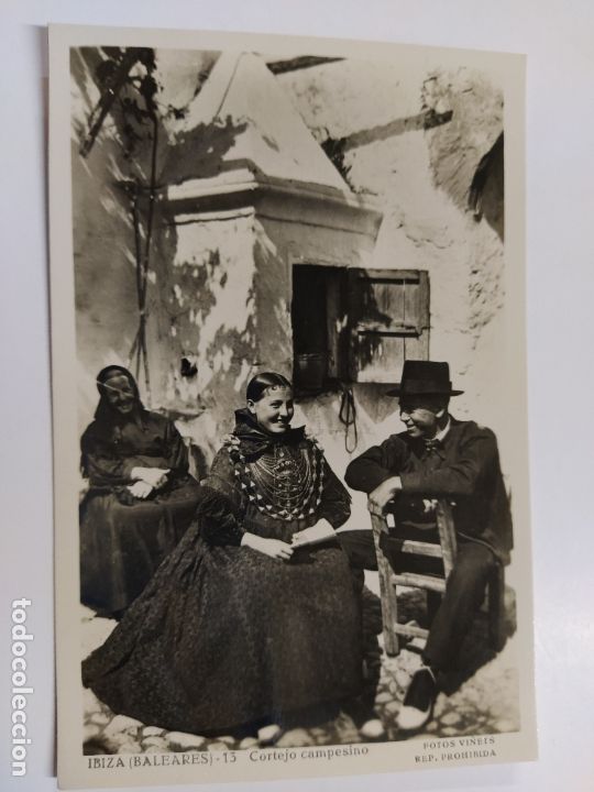 Postkarten: IBIZA-CORTEJO CAMPESINO-13-FOTOGRAFICA VI&Ntilde;ETS-VER REVERSO-(62.920)
