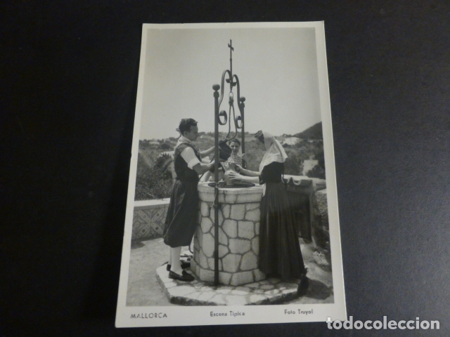Postales: MALLORCA ESCENA TIPICA - Foto 1