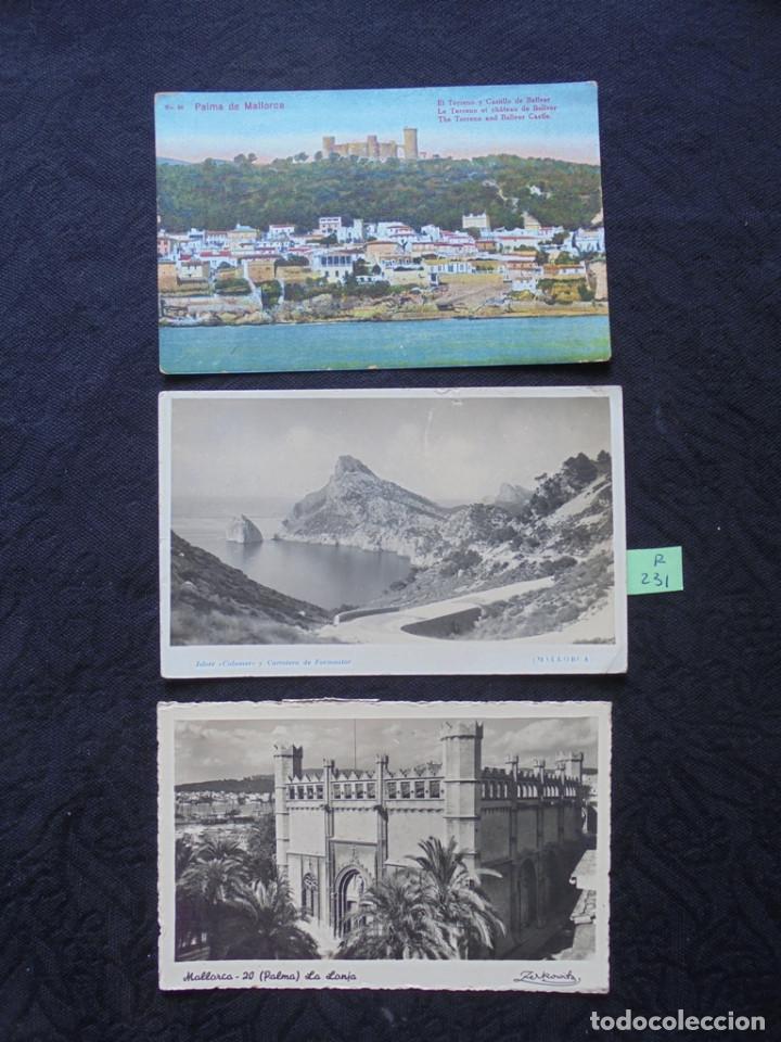 Postales: 3 postales  Mallorca 1947/1950 - Foto 1