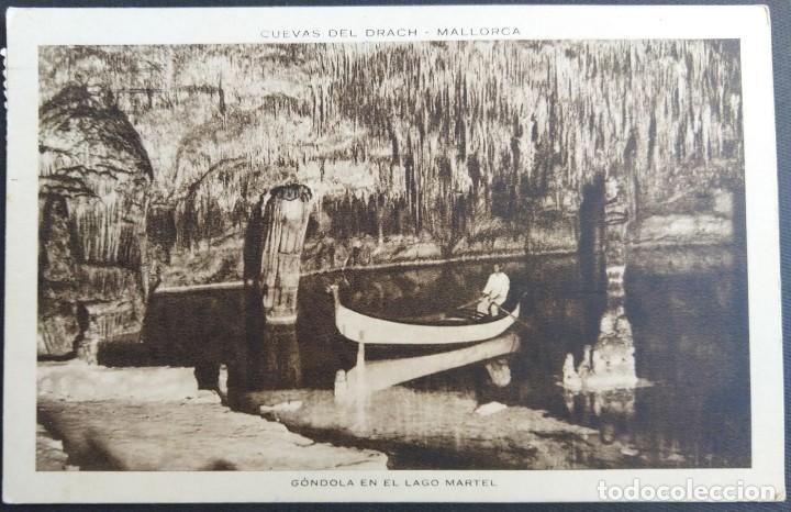 Postales: CUEVAS DEL DRACH MALLORCA CIRCULADA - Foto 1