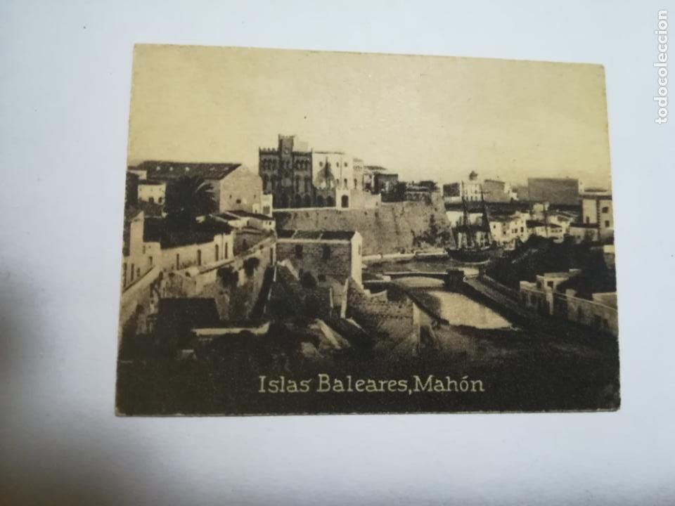 Postais: POSTAL ORIGINAL. 6.5 X 4.6CM. D&Eacute;CADA 30. N&ordm; 1372. BALEARES. MAHON