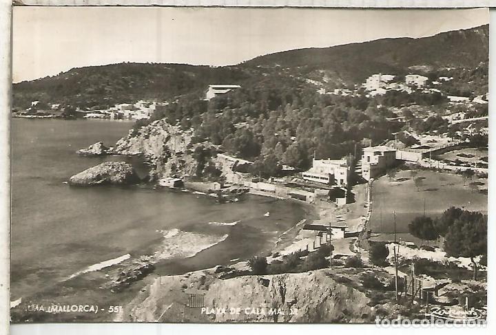 Postales: MALLORCA CALA MAYOR ESCRITA - Foto 1