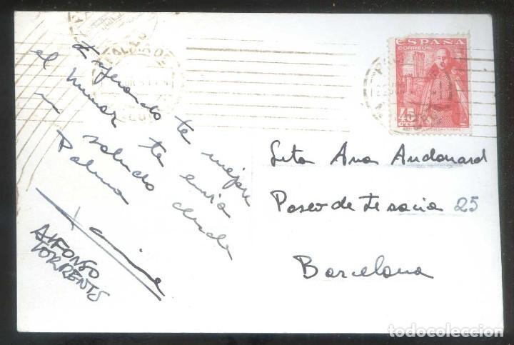 Postales: Palma. *La Riba* Sin datos editor. Circulada 1951. - Foto 2