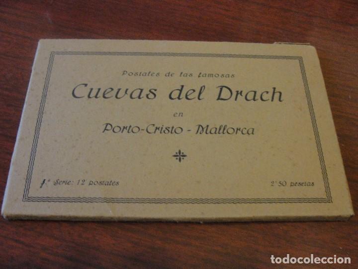 Postales: 12 POSTALES CUEVAS DEL DRACH PORTO CRISTO MALLORCA - 1&ordf; SERIE