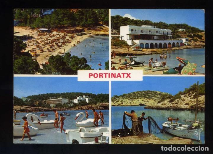 Postales: Sant Joan de Labritja. Portinatx. Ed. C. Figueretas n&ordm; 276. Circulada 1973.